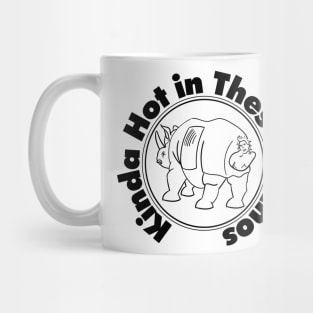 Kinda Hot in these Rhinos Mug